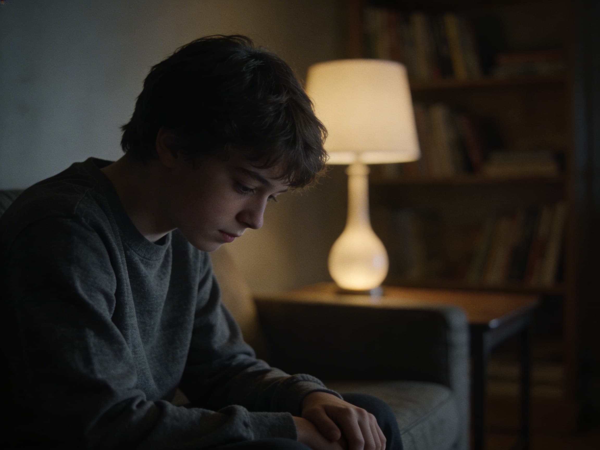 Person struggling with addiction